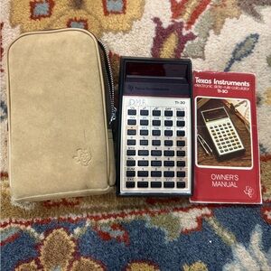 Vintage TI-30 Calculator